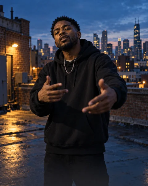 Hip-hop / street music video style